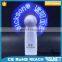 remote controlled programmable led message wireless led mini fan