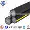 600V Erskine 6 AWG underground Triplex URD cable