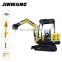 Mini micro soil track digger with hydraulic hammer/auger/breaker
