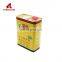 Empty glue tin can metal adhesive container glue bottle