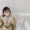 2020 autumn parent-child dress girls lace collar parent-child  girls lantern sleeve dress