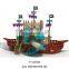 funny and popular plastic children outdoor playground with CE