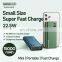 Remax shenzhen mini 22.5W 15000mah PD 5A fast charging  portable phone charger power bank
