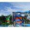 Fever level fiberglass water slide freefall+fiberglass octopus water slides