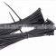 Hampool High Quality Black 9.0*820MM Eco Flexible Self-locking Nylon Plastic Cable Tidy
