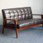 Hot sell Modern sofa-Loveseat, solid wood frame, 2 seater HF2003