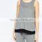 OEM custom maternity gym and yoga sport clothes wear sets with lace trim