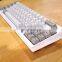 Gaojie custom custom cnc 60 percent keyboard mechanical keyboard cnc E-coating surface keyboard