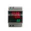 D52-2047 Din Rail Digital 0-100.0A Ammeter AC 80-300V Voltmeter Led Display Amp Volt Energy Power Meter Active Watt Meter
