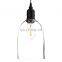 High Quality Modern Simple Style Clear Glass Decoration Pendant Lamp Hanging Light