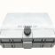 24/48 Core  Fiber Terminal Box Gray wfp wall mount 1u 24/48 port indoor fiber optic terminal box sc fc 12ftth box 8 port