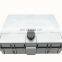 24/48 Core  Fiber Terminal Box Gray wfp wall mount 1u 24/48 port indoor fiber optic terminal box sc fc 12ftth box 8 port