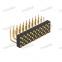 Dnenlink 3.00mm pitch Triple Row H2.5mm Right Angle DIP PogoPin Connector