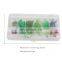 57Pcs/Set Mini Soft Fishing Lure Lead Jig Head Hook Grub Worm Silicone Fish Baits Ocean Carp Soft Worm Fishing Baits Tackle Box