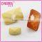 decorative glitter resin stone button with shank