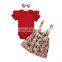 custom brand Baby Clothing floral skirt newborn kids baby girl boutique clothing summer girls' setsBaby skirts