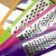 High Quality 4 Color Plastic Cheese Hand Grater, Different Pattern Soft Grip Handle Grater