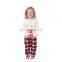 Wholesale Custom Print Adult Children Cotton Couple Women Pants Family Christmas Pajamas Sets