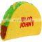 Popular Anti Stress Hot Dog Shaped PU Foam Squeeze Ball