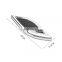Autoaby Car Styling 3D Shark Gill Car Side Vent Sticker Metal Chrome Fine Decoration Modified Car Styling Popular Sticker