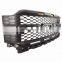 Raptor Style Painted Gray Front Bumper Mess Grille With LED For 2021 Ford F150
