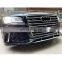 New facelift body kit for Audi A8 S8 11-18 upgrade to RS8 style PP plastic body parts include front bumper assembly