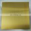 Factory Wholesale 201 304 316 410 Gold Mirror Stainless Steel Sheet