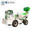2.6CBM Portable diesel self loading mobile concrete mixer truck with air conditioning