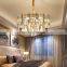 2022 Hot Sell Nordic Style Modern Light Luxury Stainless Steel Chandelier Lighting fixture for Decorate Bedroom Living Room