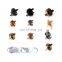 Custom Flatback Round Strong Magnet Buckle Snap Metal Magnetic Button For Clothing And Bag