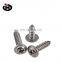 DIN 968 SS Pan Philips Head Self Tapping Screw Cross Recessed Pan Head Tapping Screws With Collar