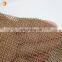 Decorative bronze Stainless Steel Chainmail Ring Metal Mesh Curtains