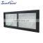 High quality customized Hurricane Impact sliding Window Waterproof Aluminum frame Double Glass Windows