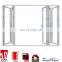 Superhouse Used Commercial Glass DoorAS2047 Standard  Patio Bi-fold Aluminum Glass Exterior  Doors