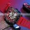 MINI FOCUS MF0420G Fashion Mens Watches Top Brand Luxury Quartz Silicone Strap Waterproof Sports Wristwatches
