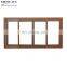 UPVC Frame colorful PVC sliding window with plastic steel