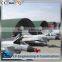 Prefabricated steel structure aircraft hangar