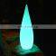 modern floor light outdoor plastic /led decorative lights color changed plastic led floor high standing lamps home decor