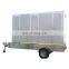 hot sale biodegradable landwasher mobile environmental container toilet with trailer