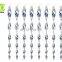 Wind Twisting  Bird Repellent Bird Scare Rods