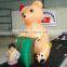 2014 hot sale outdoor gaint inflatable Christmas bear