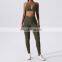 Women Clothing Yoga Tracksuit Shorts Set Active Wear Workout Athletic Gym 2 Piece Yoga Sets Sports Bra