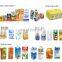 Shanghai Factory aseptic brick & diamond shape carton box filling packing machine for milk/juice drinks packaging