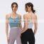 New Sexy Y Back Yoga Crop Top Women Gym Sports Long Line Bra Fitness Yoga Apparel Workout Running Wear Tank Top