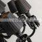 Luxury black glass arm crystal chandelier for living room decoration lighting bedroom modern pendant light chandeliers