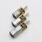 6V 12V GB12-N20 DC Motor with Gearbox 12mm Diameter D Shaft