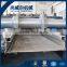 Walk through metal scaffolding decking machine