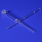 Cross-shaped Quartz Furnace Tube for Tube Furnace