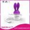 NEW Strong USB rechargeable Hot selling purple rabbit ear vibrators sex product for women