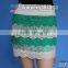 Ladies Sexy Embroidery Lace Tiered Mini Skirt